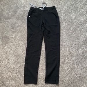 Figs Black Kochi scrub bottoms XXS regular